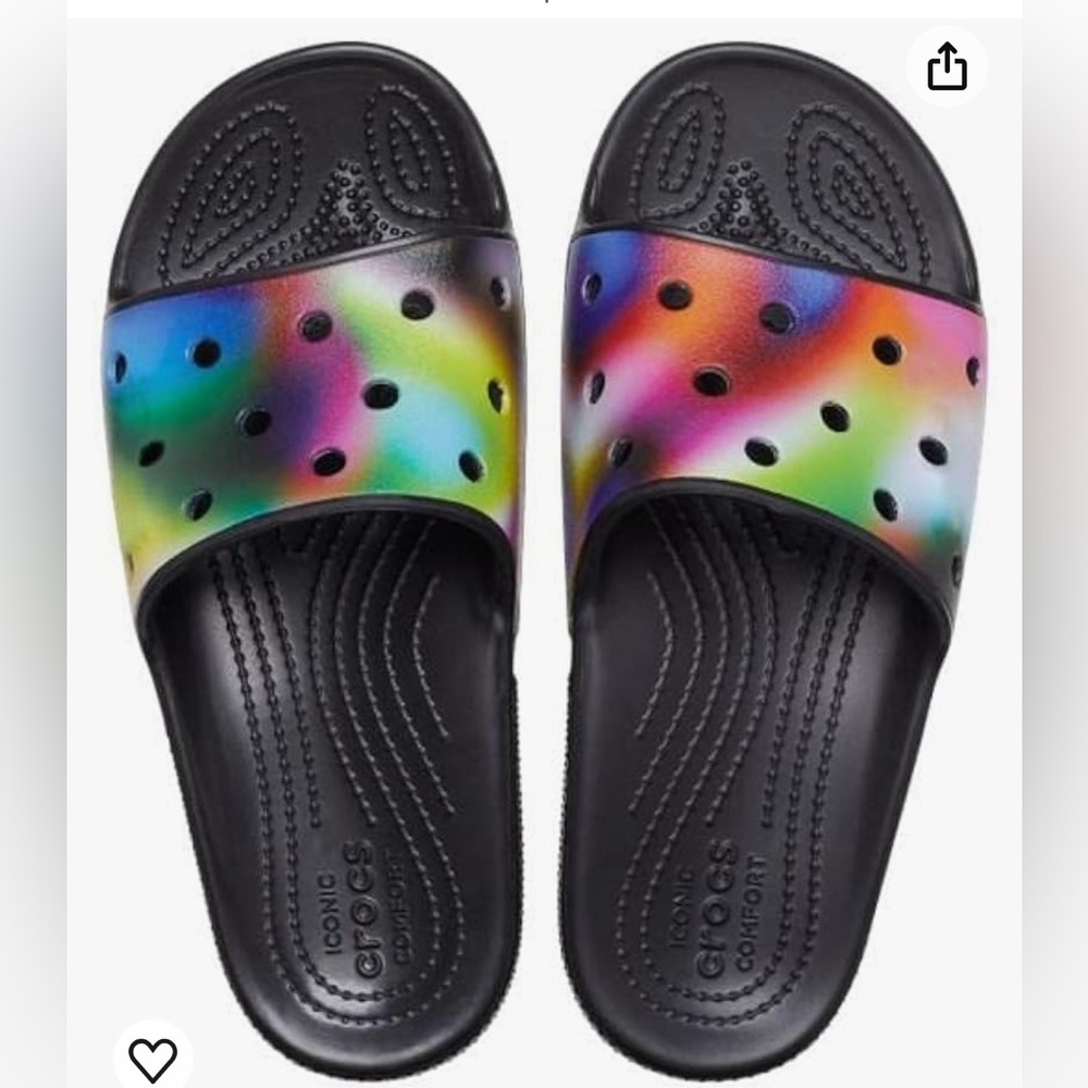 Crocs Classic Slide Tie-Dye Unisex Sandals